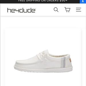 While Wally Linen Hey Dudes